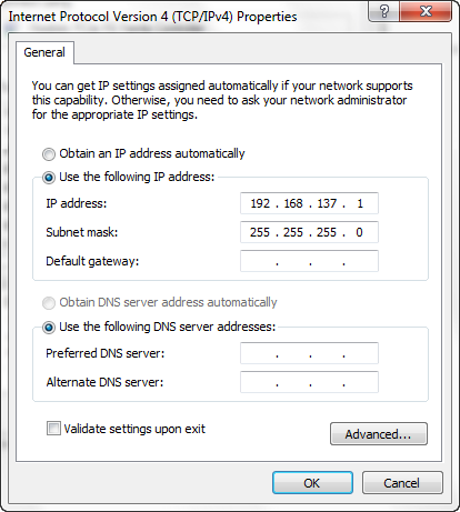 Cara Mudah Sharing Internet Modem USB Melalui LAN