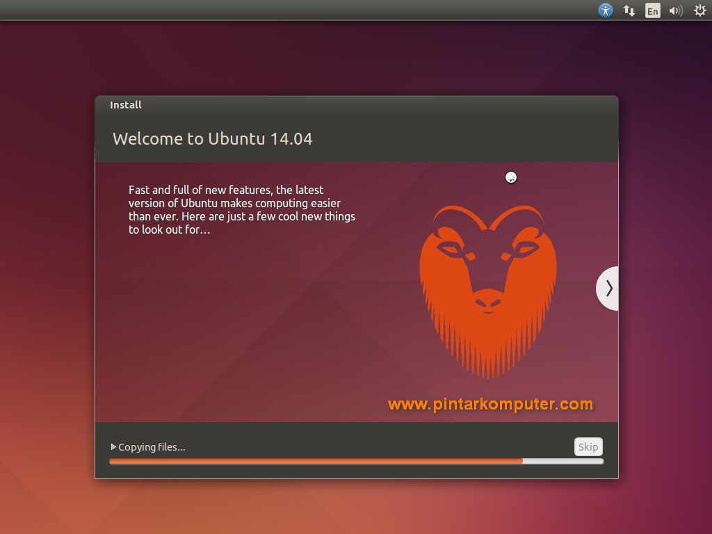 Langkah-langkah Cara Install Linux Ubuntu Desktop 14.04 LTS Trusty Tahr